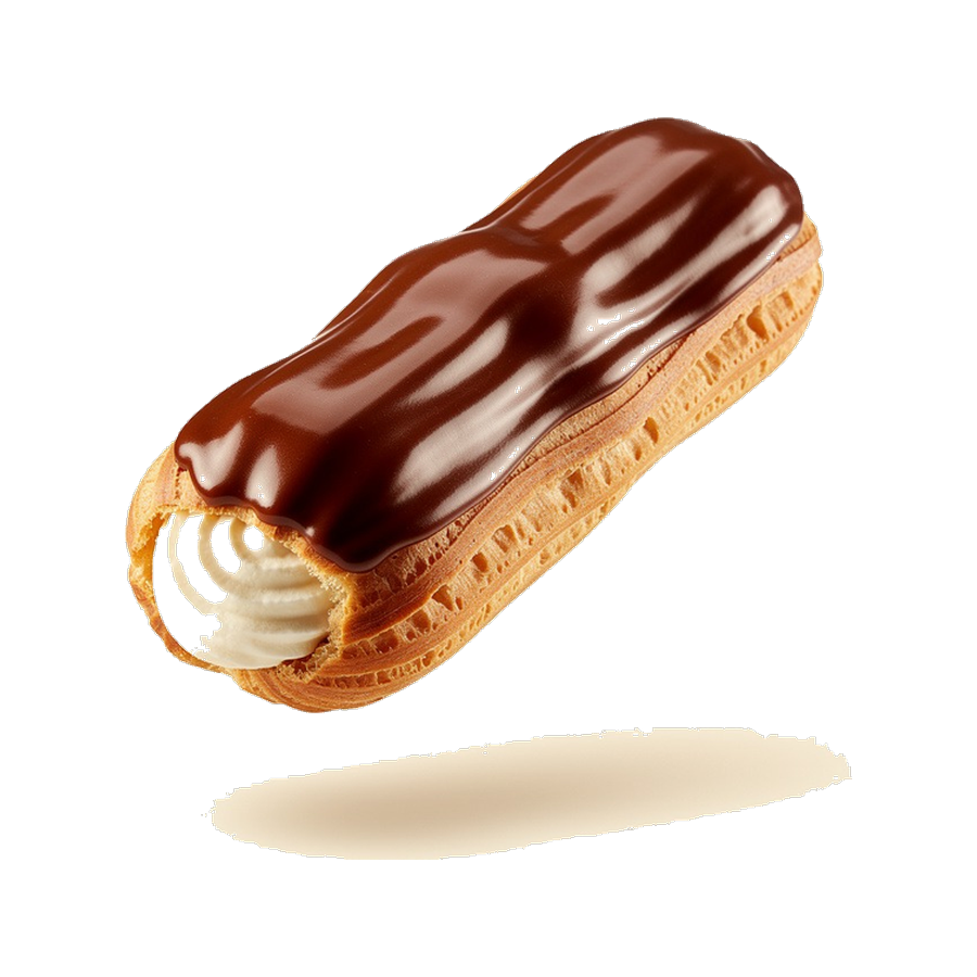 Éclair au café