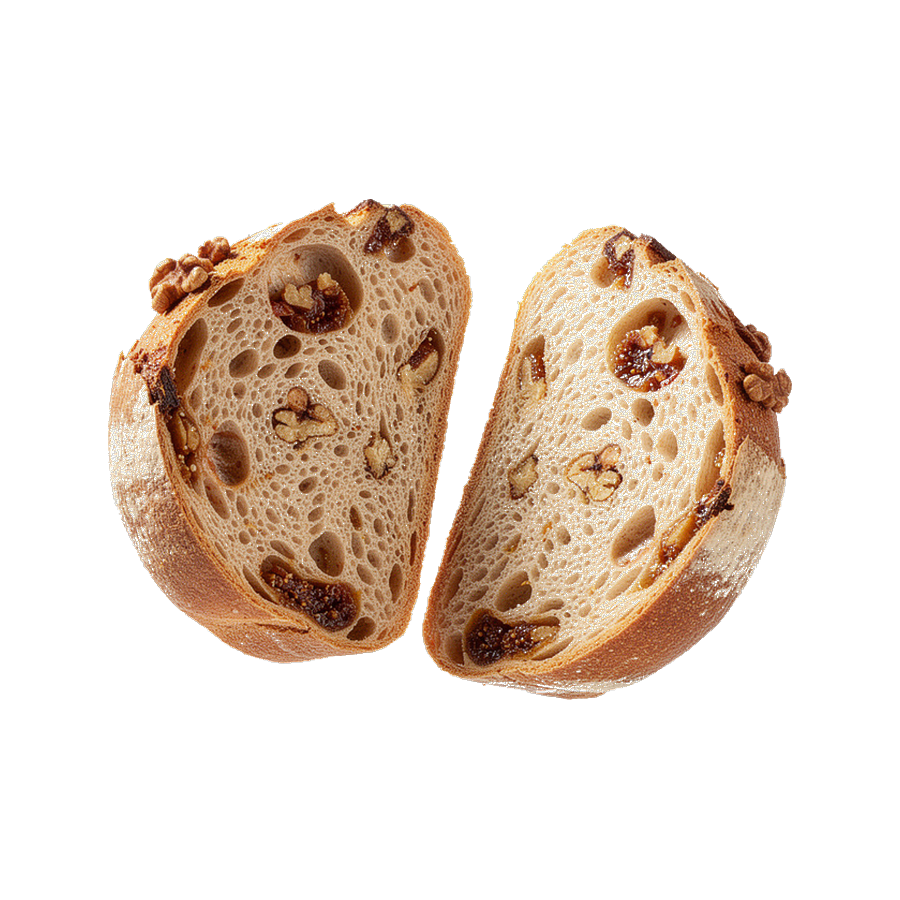 Pain aux noix et figues